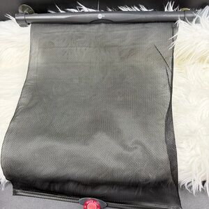 Black Mesh Roller Blind